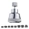 TXYGZ Faucet Aerator Faucet Sprayer Attachment Kitchen Faucet Head Replacement with 4 Spray Modes 360 Swivel Faucet Extender AntiSplash Sink Sprayer Faucet Nozzle Head Diamond Silver