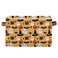 Bolaz Large Storage Basket Halloween Spooky Skull Pumpkin Black Cat Foldable Storage Box Organizer Bins with Handles for Bedroom Home Office