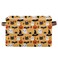 Bolaz Large Storage Basket Halloween Spooky Skull Pumpkin Black Cat Foldable Storage Box Organizer Bins with Handles for Bedroom Home Office