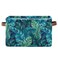 Bolaz Large Storage Basket Turquoise Tropical Leaves Green Foldable Storage Box Organizer Bins with Handles for Bedroom Home Office
