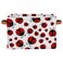 AUUXVA Ladybugs Red Polka Dot Cube Storage Bin with Handle Collapsible Laundry Storage Basket Rectangle Container Box for Home Office Closet Shelves 1 Pack