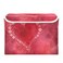senya Valentines Storage Baskets Collapsible Storage Bins with Lids Floral Heart Storage Boxes Clothes Baskets for Organizing
