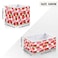 Blueangle Beautiful Strawberry Cube Storage Bin 11 x 11 x 11 in Large Collapsible Organizer Storage Basket for Home Dcor
