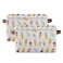 ALAZA Polka Dots Ice Cream Foldable Storage Box Storage Basket Organizer Bins with Handles for Shelf Closet Living Room Bedroom Home Office 1 Pack