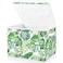 senya Large Storage Bins with Linen Collapsible Foldable Storage Cubes Closet Organizer Containers box FlipTop Lid for Home Bedroom Office 167 x 126 x 118in Linentropical Palm Leaves