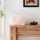 Ohocut Pink White Checkered Canvas Basket Rectangular Organizing Decorative Storage Basket for Kids Dog Toy Cute Aesthetic Race Cars Boy Room Decor for Home Kitchen Bedroom Classroom Shelves