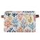 Bolaz Large Storage Basket Sea Corals and Seaweed Foldable Storage Box Organizer Bins with Handles for Bedroom Home Office