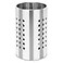 EORTA Stainless Steel Kitchen Utensil Holder Flatware Cylinder Silverware Draining Organizer Drying Rack with Round Drain Holes for Forks Knives Spoons Chopsticks Medium