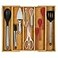 Purawood Kitchen Drawer Organizer Expandable Utensil Drawer Organizer for Kitchen Cutlery Tray Silverware Organizer 35 Slots Bamboo Organizer for Utensils Flatware Natural