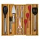 Purawood Kitchen Drawer Organizer Expandable Utensil Drawer Organizer for Kitchen Cutlery Tray Silverware Organizer 35 Slots Bamboo Organizer for Utensils Flatware Natural