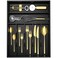 WUSHIZHUHUN Utensil Organizer Silverware Drawer Organizer 7 Slots Bamboo Silverware Tray For Kitchen Cutlery Office Supplies Makeup Desk Storage Garage Tool Organization W13x L17 Black