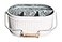 Alpha Living Home Rustic Heavy Duty Alloy MultiCompartment Silverware Caddy Metal Utensil Versatile AllinOne Organizer for Kitchen Bathroom Office Utensils Flatware and Accessories White