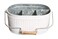 Alpha Living Home Rustic Heavy Duty Alloy MultiCompartment Silverware Caddy Metal Utensil Versatile AllinOne Organizer for Kitchen Bathroom Office Utensils Flatware and Accessories White