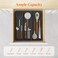 Lifewit Utensil Organizer for Kitchen Drawer Expandable Cooking Silverware Tray Adjustable Cutlery Flatware Holder Plastic Spatula Tools Storage Divider 144 x 158 Black