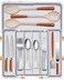 Spaclear Expandable Silverware Drawer Organizer 7 Compartments BPAFree Kitchen Utensil Tray Adjustable 12695 to 19152 Cutlery Drawer Organizer Gray
