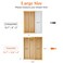 Hilislog Large Bamboo Silverware Drawer Organizer Tray Kitchen Tool Drawer Divider Organizers Storage Expandable Cooking Utensil Organizer Wooden Cutlery Tray Spoon Flatware Organizers Utensil Holder