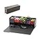 Prepdeck Gen 2 Recipe Prep Storage Station 8 Essential Tools Deluxe Cutting Board 14 Plastic Containers SuperSeal Lids Removable Trash Compartments Tablet Stand Included Midnight Black