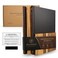 PEGSORIX The Cutting Board Library Original Design Decorative Kitchen Board Collection Bundle with Display Stand Premium Acacia Wood Stabilized NonSlip Base