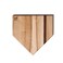 Baseball BBQ 12 Home Plate Cutting Board Kitchen BBQ Accessory for Baseball Fans Wood for Chopping Prep or Charcuterie Made in USA