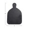 Bloomingville Wide Marble Cutting or Charcuterie Board with Handle Black
