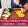 Virginia Boys Kitchens Walnut Wood Cutting Board Made in USA Reversible by