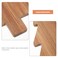 BEOSOFLOY Christmas Tree Charcuterie Board Kitchen Cutting Chopping Charcuterie Board Platter for Butcher Block Cheese and Vegetables
