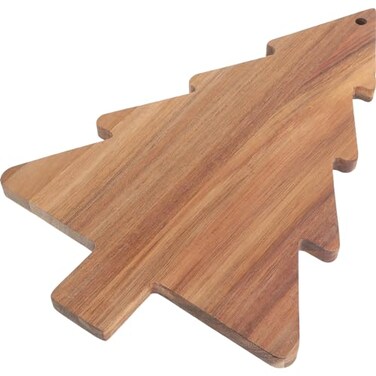 BEOSOFLOY Christmas Tree Charcuterie Board Kitchen Cutting Chopping Charcuterie Board Platter for Butcher Block Cheese and Vegetables