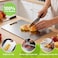KIKIIKE Titanium Cutting Board DoubleSided 100 Pure Titanium Cutting Boards for Kitchen FoodGrade titanware chopping boards NonStick Durable and easy to clean 133 x 9 in