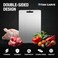 FREEZE2TRIM Titan Carve Titanium Cutting Board DoubleSided Metal Chopping Board for Kitchen Dishwasher Safe Easy to Clean Titan Carve Lightweight Prep Surface for Meat Vegetables Fruit 134 x 9 in