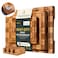 Socisen 3 Pack Heavy Duty Bamboo Cutting Board Set Non Toxic Wooden Cutting Board for Kitchen Non Slip Solid End Grain Thick Wood Juice Groove Chopping Board Extra Large Butcher Block Best House Warmi
