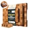 Socisen 3 Pack Heavy Duty Bamboo Cutting Board Set Non Toxic Wooden Cutting Board for Kitchen Non Slip Solid End Grain Thick Wood Juice Groove Chopping Board Extra Large Butcher Block Best House Warmi
