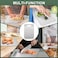 Stron-Dura StronDura Cutting Board Stainless Steel Cutting Board Foodgrade Cutting Boards for Kitchen Titanium Cutting Board for MeatFruit Vegetables Double Side Use Odor free L 15 11