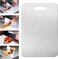 Yainmos Titanium Cutting Board 100 Pure Titanium Cutting Boards for Kitchen Upgrade Hygiene Durability FoodGrade Cutting Boards for Meat Fruit Vegetable154L x 11W