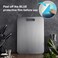 NGWDBA Katori Titanium Cutting Board100 Pure Titanium Cutting Boards for Kitchen Non ToxicDouble Sided Dishwasher Safe Cutting Board for MeatFruits and VegetablesEasy To Clean1PCL1535 1102