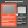 Sumzzz Stainless Steel Cutting Board for Kitchen 2in1 DoubleSided Chopping Board Dishwasher Safe Food Grade Stainless SteelPP Easy to Clean Large Size NonSlip 1611