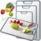 KIKIIKE Titanium Cutting Board Doublesided nonslip silicone edging Pure Titanium Cutting Boards for Kitchen DoubleSided FoodGrade Chopping Board NonStick Durable and easy to clean Small