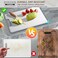 KIKIIKE Titanium Cutting Board Doublesided nonslip silicone edging Pure Titanium Cutting Boards for Kitchen DoubleSided FoodGrade Chopping Board NonStick Durable and easy to clean Small