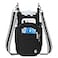 Telena Water Bottle Holder with Strap RFID Crossbody Bags for Women for Walking Hiking Cycling Black