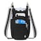 Telena Water Bottle Holder with Strap RFID Crossbody Bags for Women for Walking Hiking Cycling Black