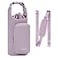 Ceneda Water Bottle Carrier Bag with Phone Pocket 32oz 40oz Tumbler Insulated Water Bottle Holder with Adjustable Shoulder Strap Carrier Sling Bag Purple