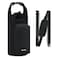 Ceneda Water Bottle Carrier Bag with Phone Pocket 32oz 40oz Tumbler Insulated Water Bottle Holder with Adjustable Shoulder Strap Carrier Sling Bag Black