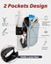 Bottle Pouch Gym Water with Phone Holder Wallet Water Bottle Caddy Versatile Sleeve Bag for Running Sports Daily Use