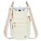 Telena Water Bottle Holder with Strap RFID Crossbody Bags for Women for Walking Hiking Cycling Beige Yellow