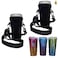 Kaizen Kreations Cruise Ship Essentials Cup Sling Cruise Essentials 2026 Caribbean Cruise Must Haves Cruise Ship Essentials 2026 Caribbean Royal Caribbean cruise essentials 2026 2Pack black