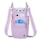 Telena Water Bottle Holder with Strap RFID Crossbody Bags for Women for Walking Hiking Cycling Purple