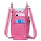 Telena Water Bottle Holder with Strap RFID Crossbody Bags for Women for Walking Hiking Cycling Rose Red