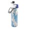 O2COOL Mist N Sip Misting Water Bottle 2in1 Mist And Sip Function With No Leak Pull Top Spout Reusable Sports Water Bottle 20 oz Blue Camo