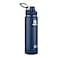 Takeya Actives Stainless Steel Water Bottle Insulated Spout Lid Keeps Drinks Cold 24 Hrs Leakproof Durable Dishwasher Safe Ideal for Gym Travel Fits Most Cup Holders 24 ozMidnight Blue
