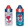 Zak Designs Marvel SpiderMan Sage Kids Water Bottle For School or Travel 16oz Durable Plastic Water Bottle With Straw Handle and LeakProof Spout Cover 2Pack Spidey and His Amazing Friends