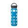 Lifefactory 22Ounce BPAFree Glass Water Bottle with Classic Cap and Protective Silicone Sleeve Teal Lake